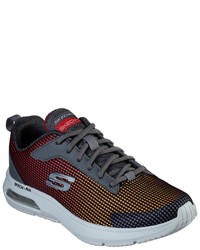 dunkelgraue niedrige Sneakers von Skechers