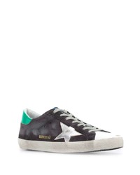 dunkelgraue niedrige Sneakers von Golden Goose