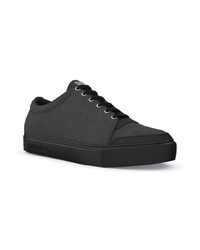 dunkelgraue niedrige Sneakers von Swear