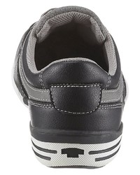 dunkelgraue niedrige Sneakers von Tom Tailor