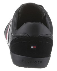 dunkelgraue niedrige Sneakers von Tommy Hilfiger