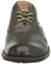 dunkelgraue Oxford Schuhe von camel active