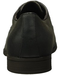 dunkelgraue Oxford Schuhe von Geox