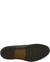 dunkelgraue Oxford Schuhe von Geox