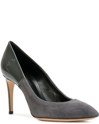 dunkelgraue Pumps von Casadei