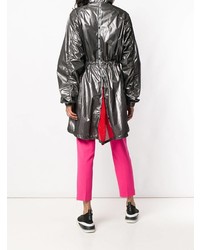 dunkelgraue Regenjacke von Karl Lagerfeld