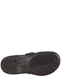 dunkelgraue Schuhe von Crocs