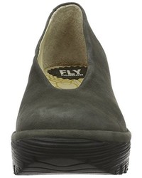 dunkelgraue Schuhe von Fly London