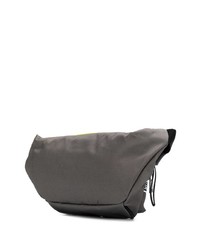 dunkelgraue Segeltuch Bauchtasche von Givenchy
