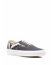 dunkelgraue Segeltuch niedrige Sneakers von Vans