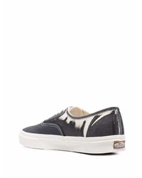 dunkelgraue Segeltuch niedrige Sneakers von Vans