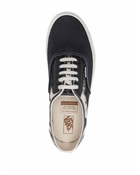 dunkelgraue Segeltuch niedrige Sneakers von Vans