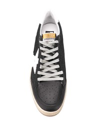 dunkelgraue Segeltuch niedrige Sneakers von Golden Goose Deluxe Brand