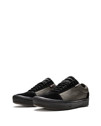 dunkelgraue Segeltuch niedrige Sneakers von Vans