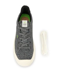 dunkelgraue Segeltuch niedrige Sneakers von Cariuma