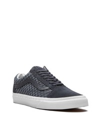 dunkelgraue Segeltuch niedrige Sneakers von Vans