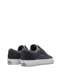 dunkelgraue Segeltuch niedrige Sneakers von Vans