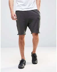 dunkelgraue Seideshorts