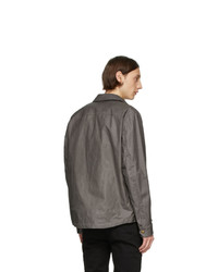 dunkelgraue Shirtjacke von Belstaff