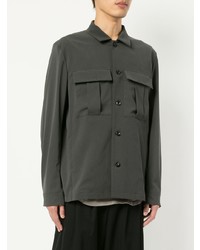 dunkelgraue Shirtjacke von Kazuyuki Kumagai