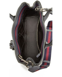 dunkelgraue Shopper Tasche aus Leder von Marc Jacobs