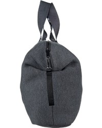 dunkelgraue Shopper Tasche aus Segeltuch von Bree