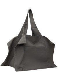 dunkelgraue Shopper Tasche aus Segeltuch von 132 5. ISSEY MIYAKE