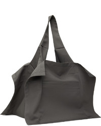 dunkelgraue Shopper Tasche aus Segeltuch von 132 5. ISSEY MIYAKE
