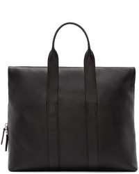 dunkelgraue Shopper Tasche aus Segeltuch von 3.1 Phillip Lim
