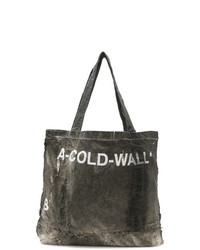 dunkelgraue Shopper Tasche von A-Cold-Wall*