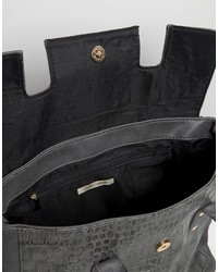 dunkelgraue Shopper Tasche von Pieces