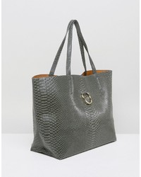 dunkelgraue Shopper Tasche von Glamorous