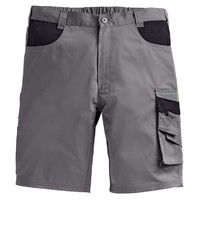 dunkelgraue Shorts von MEN PLUS BY HAPPY SIZE