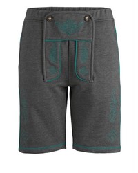 dunkelgraue Shorts von MEN PLUS BY HAPPY SIZE