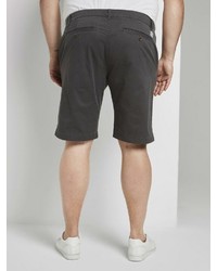 dunkelgraue Shorts von TOM TAILOR Men Plus