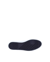 dunkelgraue Slip-On Sneakers aus Wildleder von Ethletic