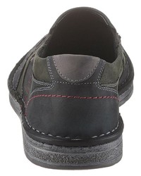 dunkelgraue Slip-On Sneakers von KRISBUT