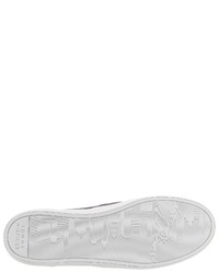 dunkelgraue Slip-On Sneakers von Tommy Hilfiger