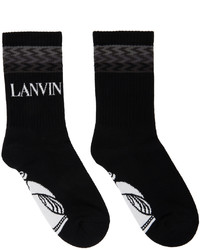 dunkelgraue Socken von Lanvin