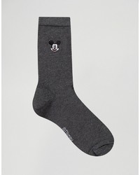 dunkelgraue Socken von Asos