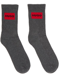 dunkelgraue Socken von Hugo
