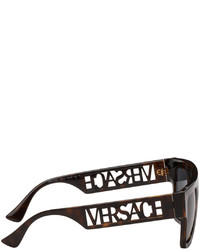 dunkelgraue Sonnenbrille von Versace