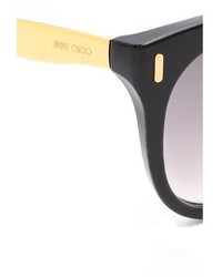 dunkelgraue Sonnenbrille von Jimmy Choo