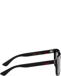 dunkelgraue Sonnenbrille von Gucci