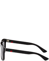 dunkelgraue Sonnenbrille von Gucci