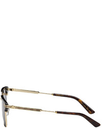 dunkelgraue Sonnenbrille von Gucci