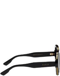 dunkelgraue Sonnenbrille von Gucci