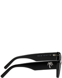 dunkelgraue Sonnenbrille von Palm Angels