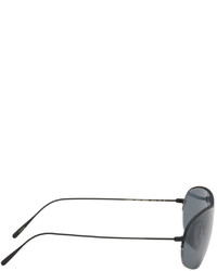 dunkelgraue Sonnenbrille von Oliver Peoples