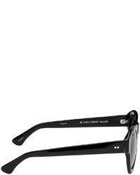 dunkelgraue Sonnenbrille von Dries Van Noten